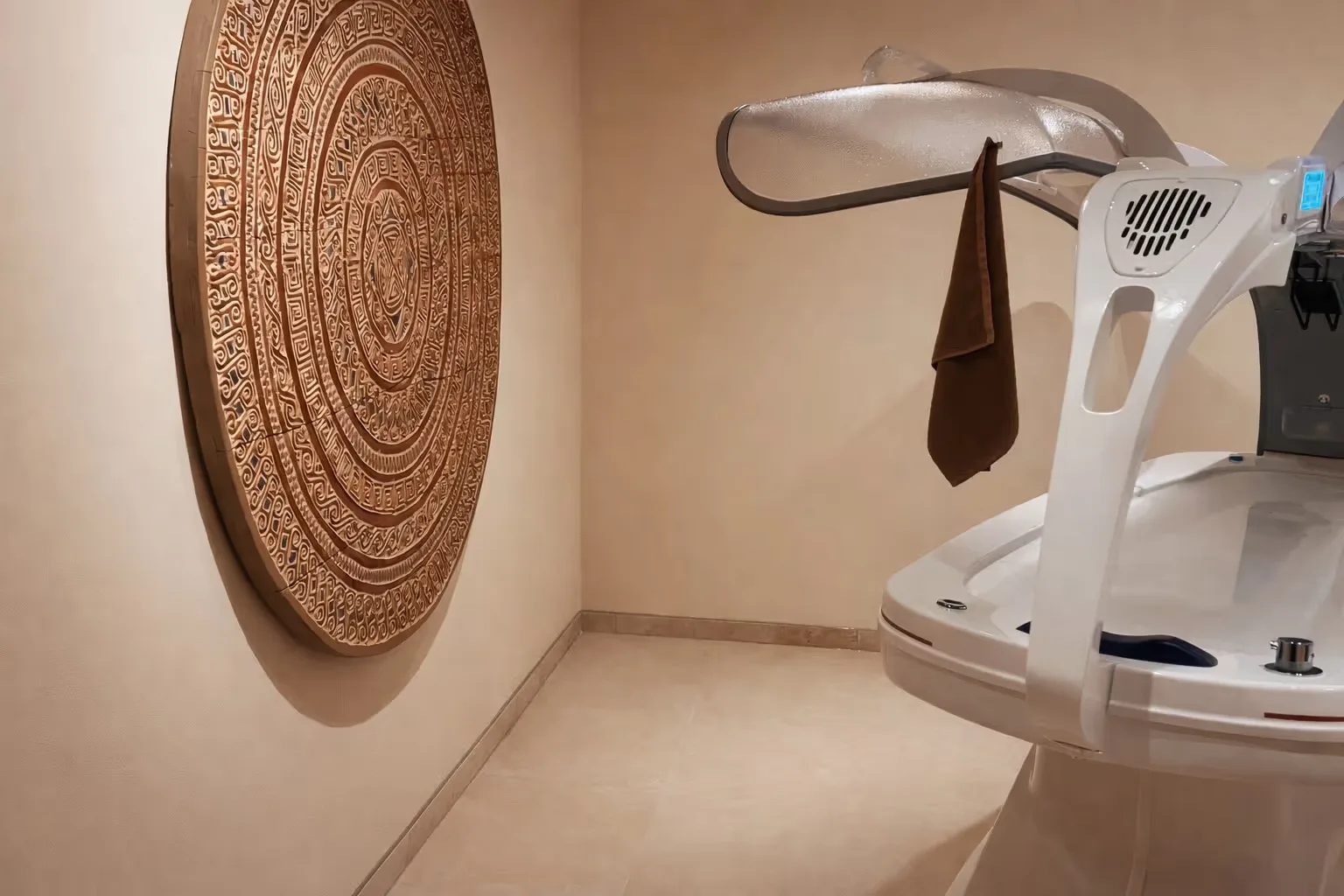 De Aemotion Spa in de behandelruimte van MOSS Wellness
